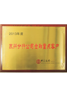 中國(guó)銀行蘇州分行公司金融重點(diǎn)客戶